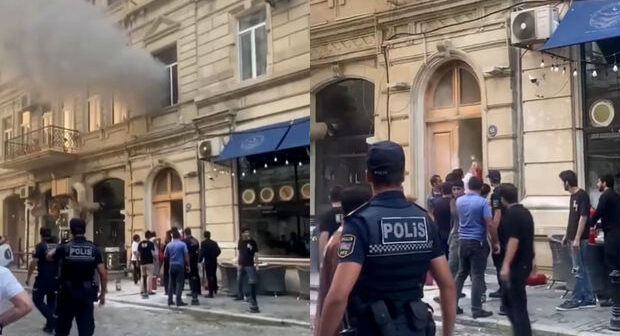 “Tarqovı”da güclü yanğın BAŞLADI – VİDEO