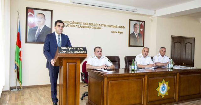 Sumqayıt Gömrüyündə yoxlamalar – Həbs gözlənilir