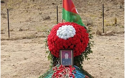 Kəlbəcərdə minaya düşərək həlak olan şəhid dəfn olunub