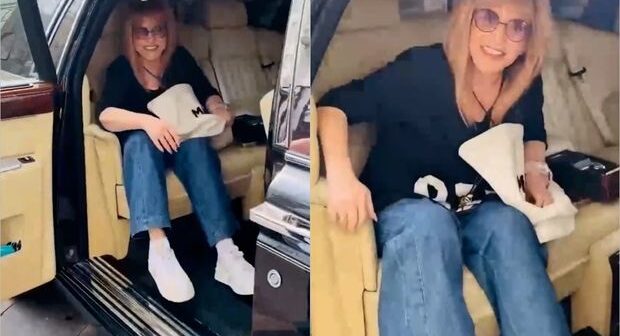 Alla Puqaçova Rusiyaya qayıtdı – VİDEO