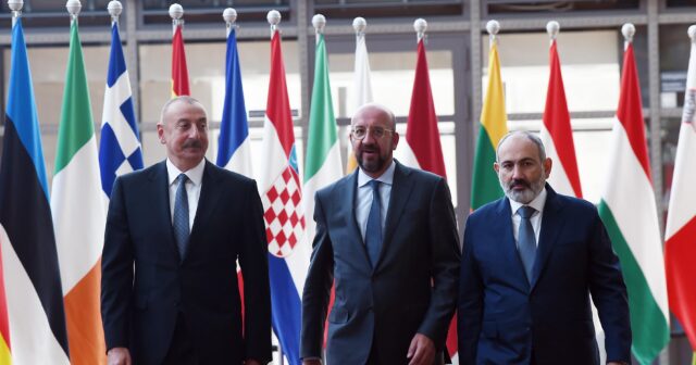 Prezidentin Şarl Mişel və Paşinyanla 4 saatlıq görüşü başa çatdı – VİDEO