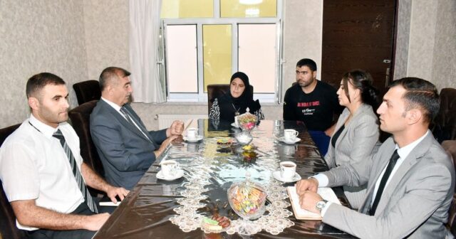 Vətən müharibəsinin şəhidi Asif Qəribovun anım günü ərəfəsində ailəsi ziyarət olunub
