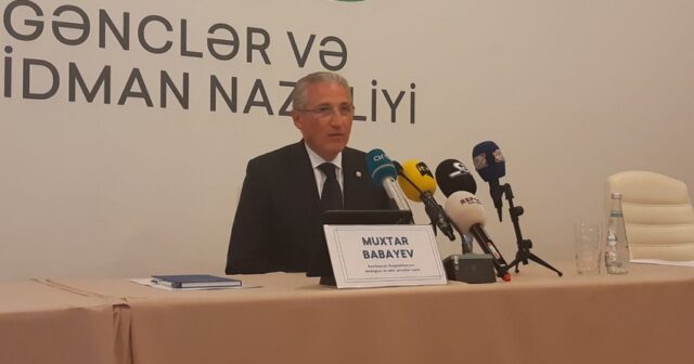 Muxtar Babayev Azərbaycan Alpinizm Federasiyasının prezidenti seçilib