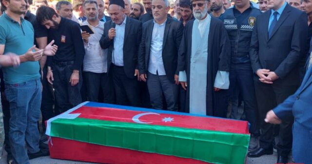 Şəhid Sadiq İsayev Salyanda dəfn edilib – FOTO