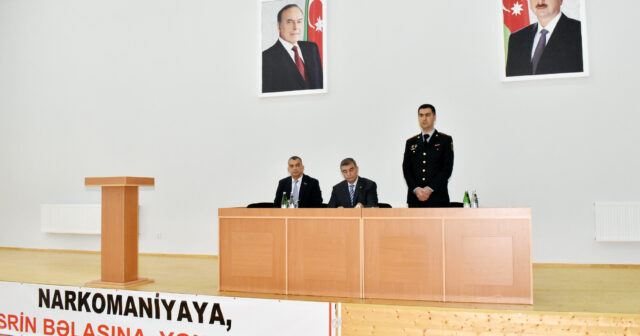 Şirvanda “Narkomaniyaya, əsrin bəlasına yox deyək!” mövzusunda maarifləndirici tədbir keçirilib