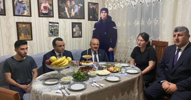 Nəsimidə şəhid ailələri ziyarət olundu – Fotolar