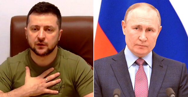 Zelenski Putinlə danışıqları rədd edib