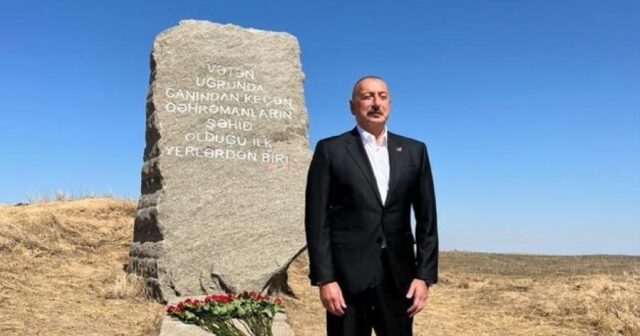 Prezident və birinci xanım Füzulidə – FOTO