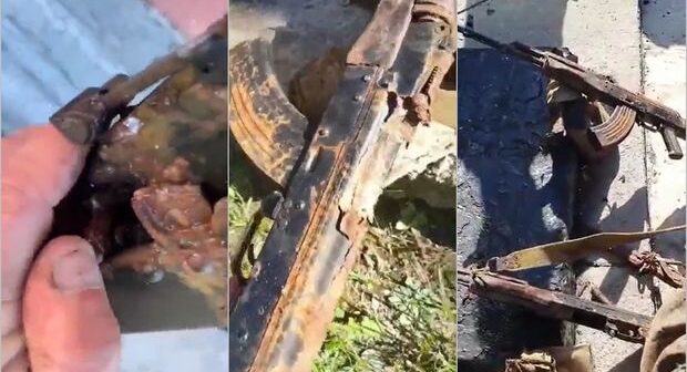Rusiyada qismən səfərbərliyə çağırılanlara verilən silahlar şoka saldı – VİDEO