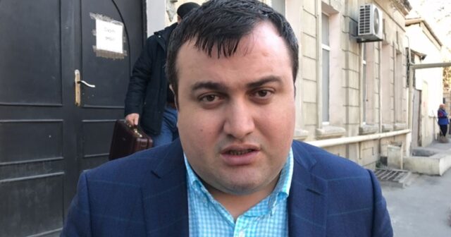 Vəkil Elçin Sadıqovun ofisində axtarış aparılır