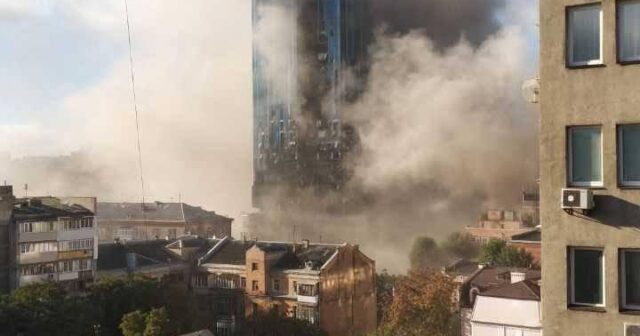 Rusiya Almaniya konsulluğuna raket zərbələri endirib – FOTO