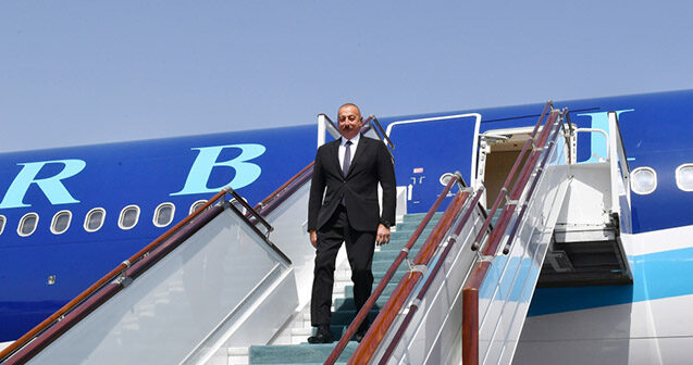 Prezident Qazaxıstana getdi