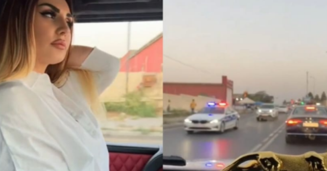 Şəbnəm Tovuzlu polisləri saymayıb qaydanı BELƏ POZDU – VİDEO