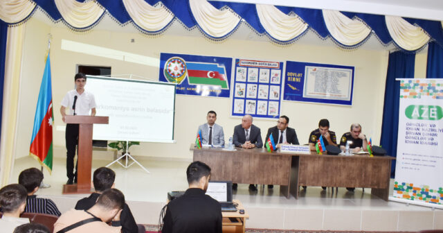 Şirvanda “Narkomaniya əsrin bəlasıdır” adlı maarifləndirici tədbir keçirilib
