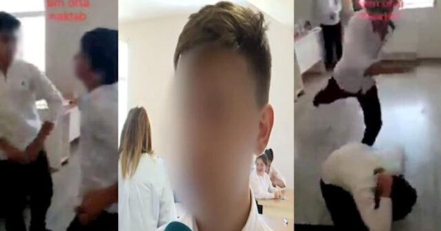 Zorakılığa məruz qalan şagird: “Bu zərbəni gözləmirdim” – Video