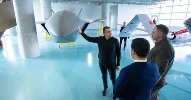 Ukrayna Prezident Ofisinin rəhbəri “Baykar” şirkətinin müəssisəsini ziyarət edib – FOTO