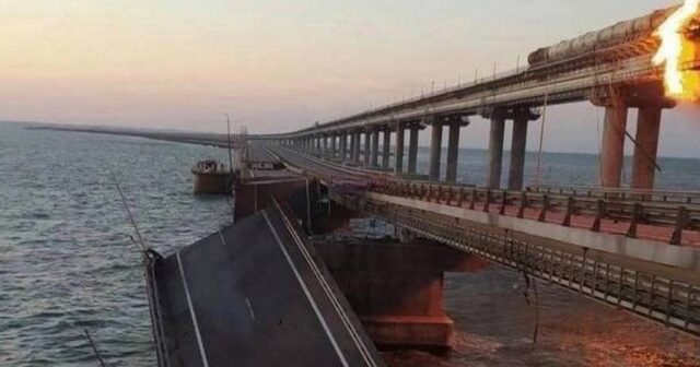 Krım körpüsündə partlayan yük avtomobilinin sahibi hadisədə əli olduğunu inkar edib