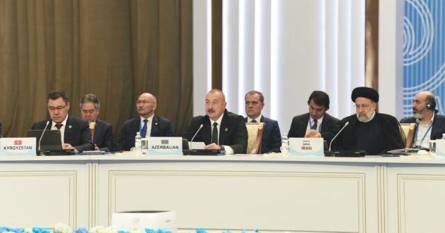 İlham Əliyev Astanada Zirvə Toplantısında iştirak edir – FOTO