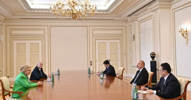 İlham Əliyev BMT Baş katibinin müavinini qəbul etdi