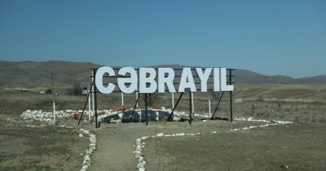 Cəbrayılda Qumlaq dəmir yolu stansiyasının təməli qoyulub
