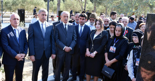 Vətən müharibəsinin şəhidi Nicat Hüseynovun xatirəsi yad edilib