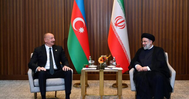 İlham Əliyev Seyid İbrahim Rəisi ilə görüşdü