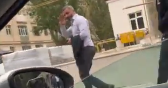 Küçədə Qurban Qurbanovu görən azarkeşdən maraqlı reaksiya – Video