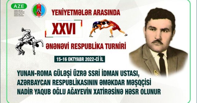 Nadir Ağayevin xatirəsinə respublika güləş turnirinin açılışı oldu – FOTOLAR