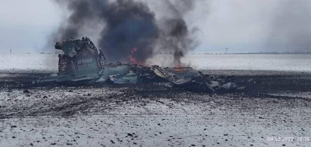 Rusiyanın Su-25 təyyarəsi vuruldu