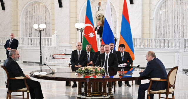 Soçidə Azərbaycan, Rusiya və Ermənistan liderlərinin görüşü olub – FOTO – YENİLƏNİB
