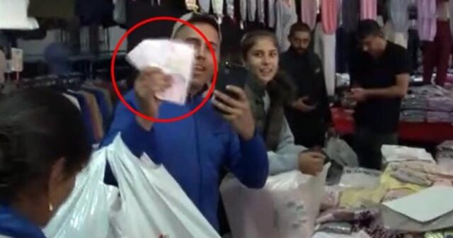 Türkiyəyə gələn turistin bu hərəkəti gündəm oldu – VİDEO