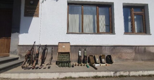 Xocavənddə ermənilərin atıb qaçdığı xeyli sayda silah-sursat aşkarlanıb