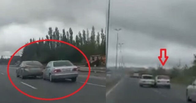 Bakı-Sumqayıt yolunda “yol terroru” – Maşınları vura-vura gedən sürücü kimdir? – VİDEO