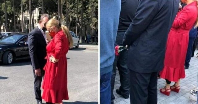 İşdən çıxarılan qadın direktor Anım günündə qırmızı geyinmişdi