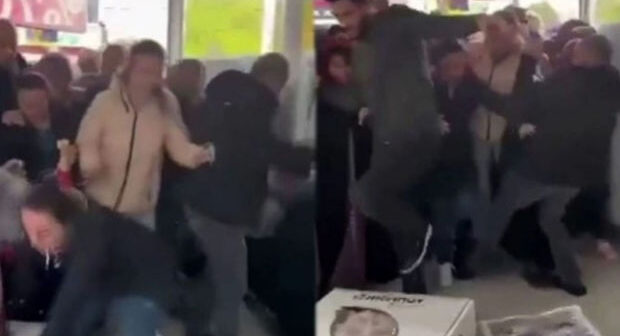 Türkiyədə endirim elanı izdihama səbəb oldu: Müştərilər ayaqlar altında qaldı – VİDEO