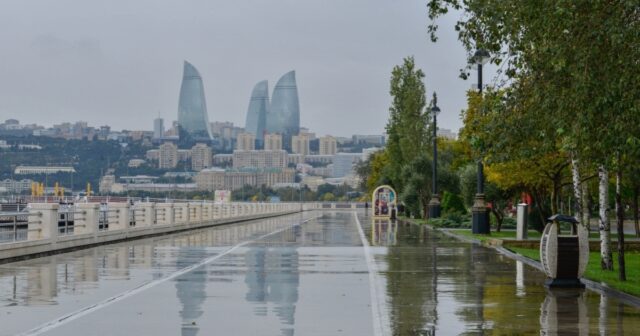 Yağışlı hava davam edəcək