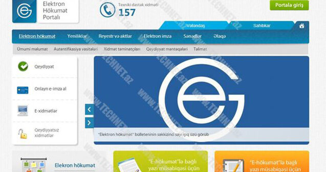 “MyGov” portalı ASAN Xidmətdən alınaraq bu nazirliyə verildi