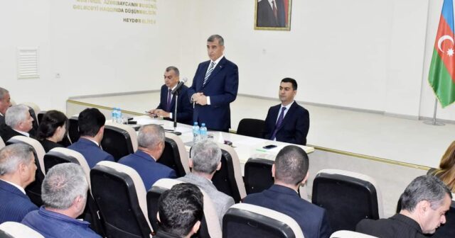 Şirvanda 8 səyyar qəbul-görüş keçirilib