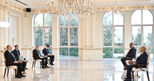 Prezident Liviyanın yeni səfirinin etimadnaməsini qəbul etdi – FOTOLAR