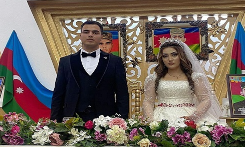 Masallıda iki şəhid ailəsi qohum oldu – FOTOLAR
