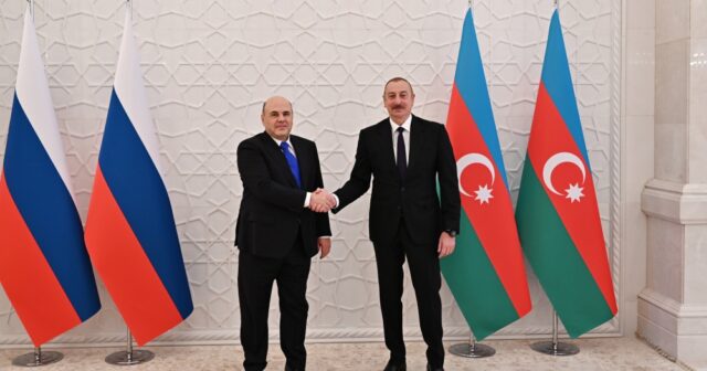İlham Əliyevin Mixail Mişustinlə təkbətək görüşü olub – FOTO