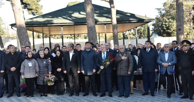 Nəsimi rayonunda Vətən müharibəsi Şəhidlərinin  xatirəsinə həsr olunmuş silsilə tədbirlər keçirilib