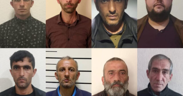 Polis Yevlaxda əməliyyat keçirib, 8 nəfər saxlanılıb