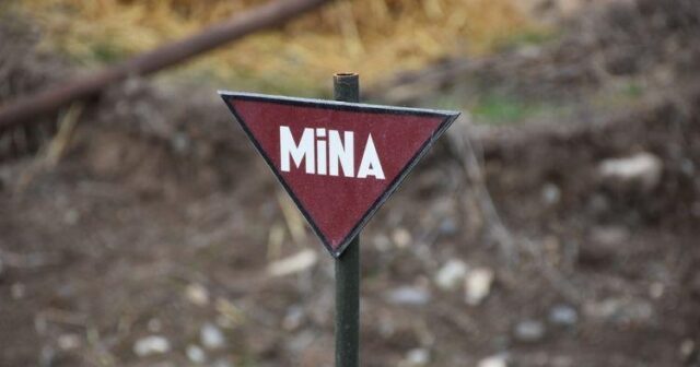 DİN-in hərbçisi azad edilmiş ərazidə minaya düşüb
