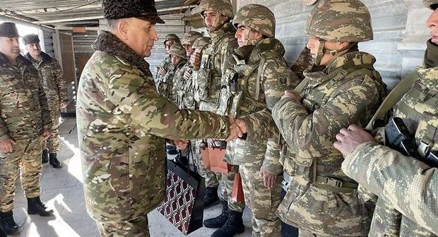 Azərbaycan Ordusunun Baş Qərargah rəisi Şuşada hərbçilərə tapşırıqlar verdi – FOTO