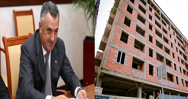 ABDİN FƏRZƏLİYEVİN “XEYİR-DUASI” İLƏ QANUNSUZ TİKİLƏN BİNANI KƏMALƏDDİN HEYDƏROV SÖKDÜRÜR