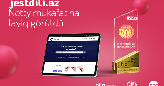 “Nar”ın sosial layihəsi NETTY mükafatına layiq görüldü