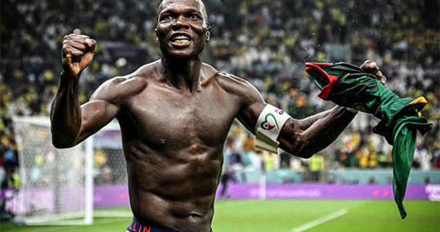 Kamerun Braziliyanı məğlub edən ilk Afrika komandasıdır