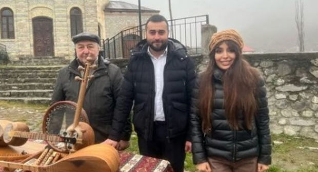 Leyla Əliyeva Şəki səfəri ilə bağlı paylaşım edib – FOTO