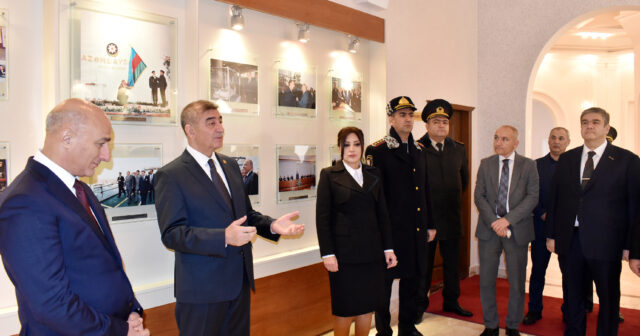 Şirvan şəhərində Heydər Əliyevin xatirəsi ehtiramla anılıb